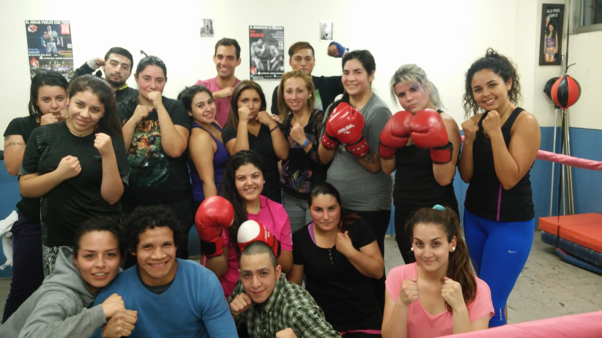 El boxeo femenino se toma Recoleta