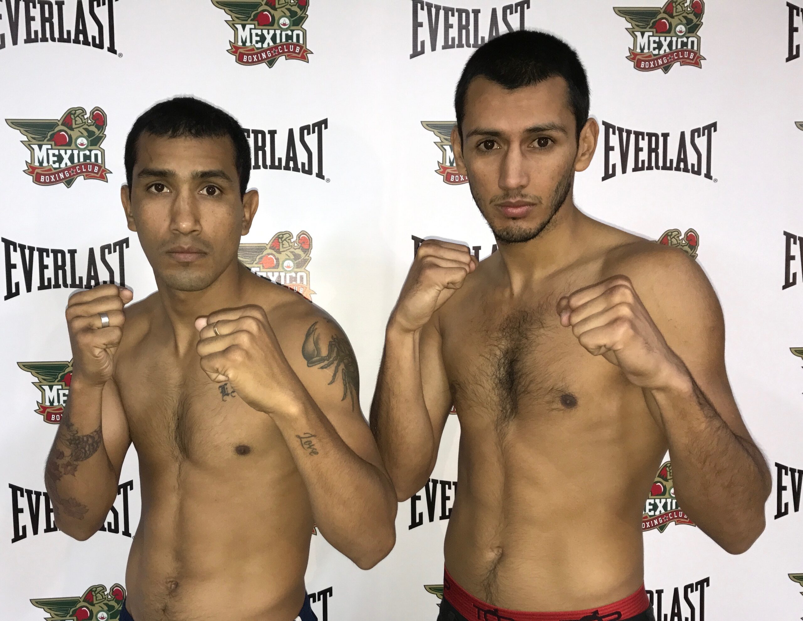 Daniel Muñoz en peso para su debut en el boxeo profesional