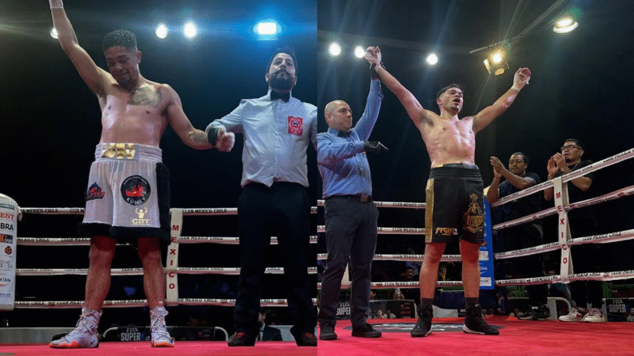Fontanilla y Sepúlveda avanzan a la final del título nacional Super Welter en vibrante noche de boxeo